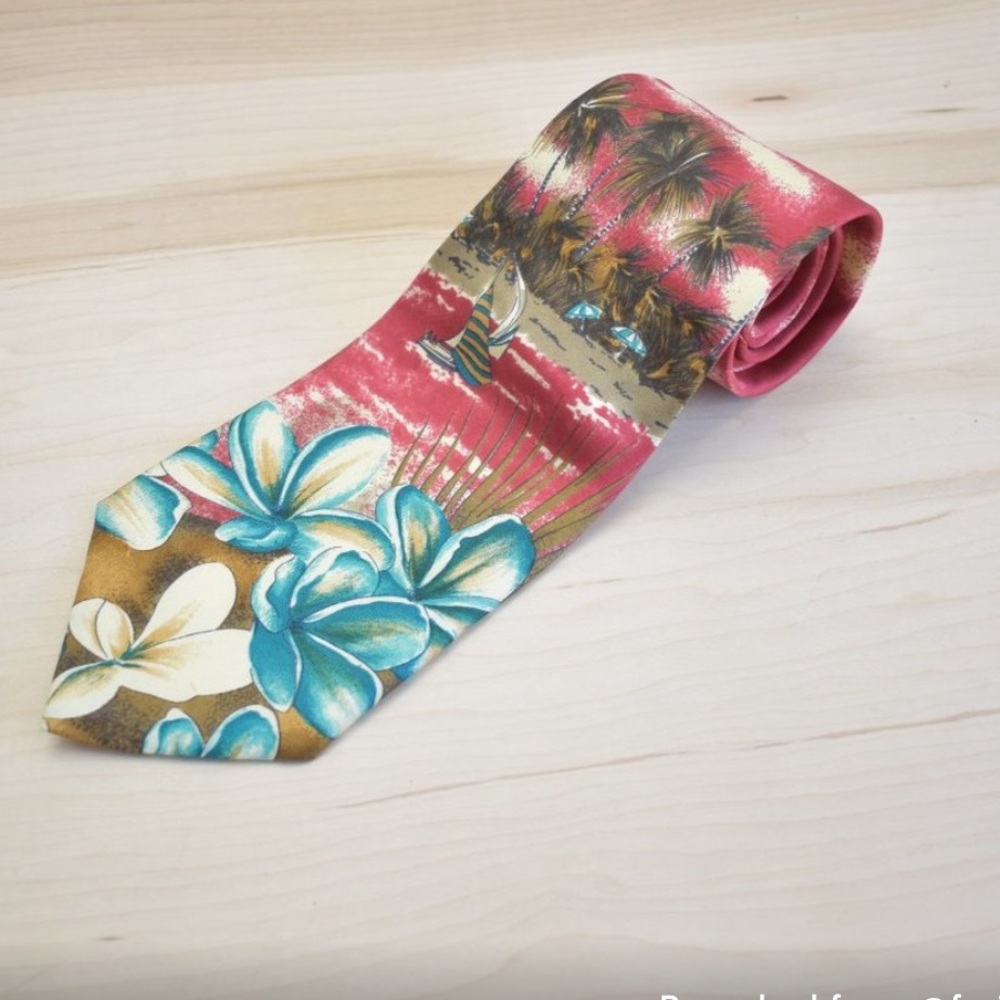 Oscar de la Renta | Vintage Hawaiian Tie
